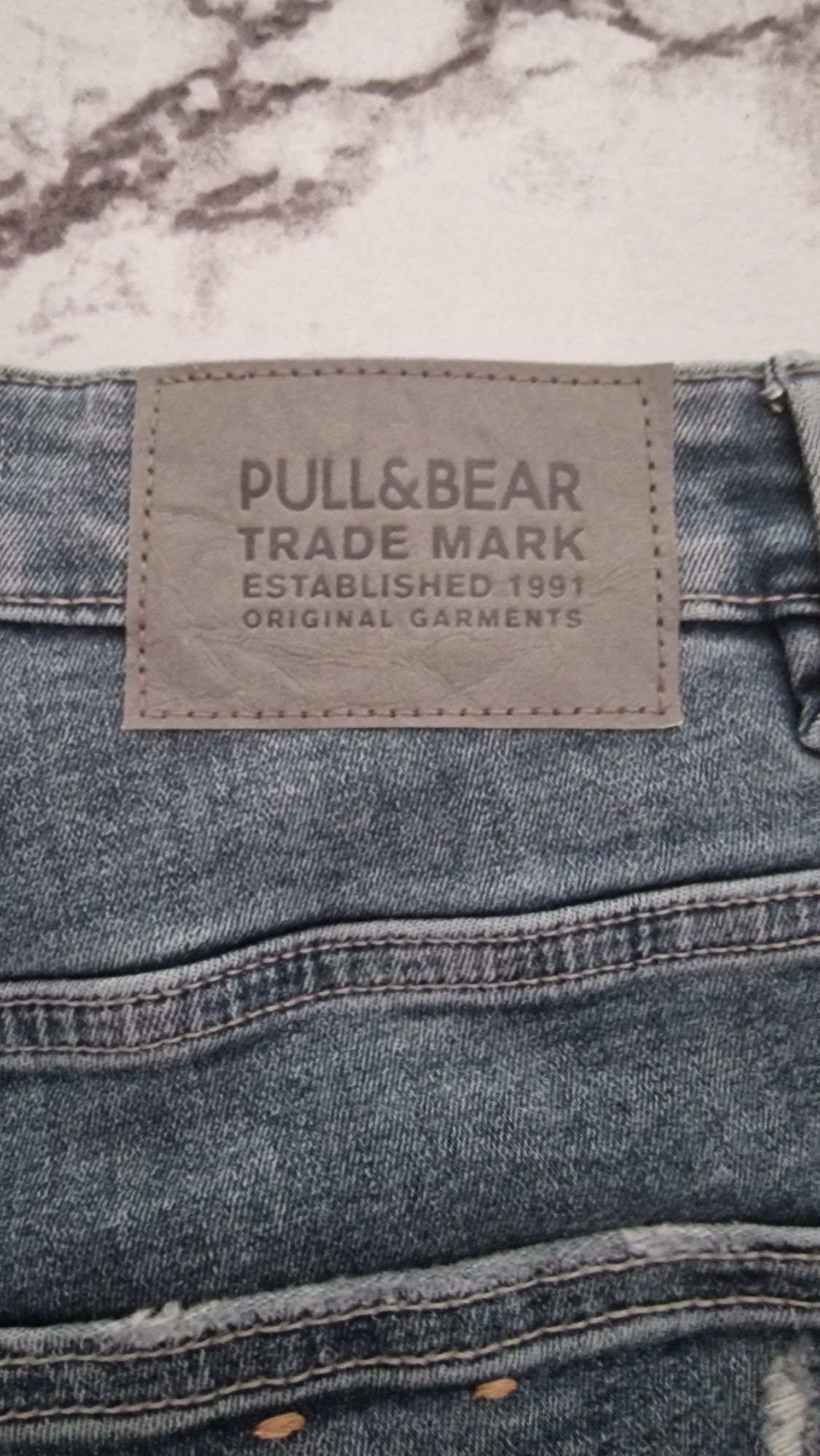 Calças ganga Pull &Bear Slim fit -Carrot
