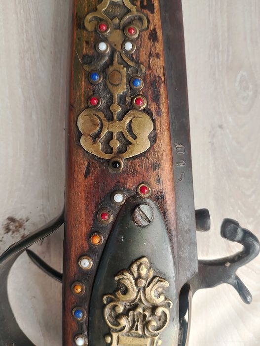 Pistolet kapiszonowy czarno prochowy kolekcjonerski