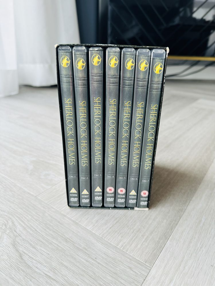 DVD Sherlock Holmes 7 płyt odcinki komplet