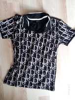 Christian Dior bluzka polo damska M