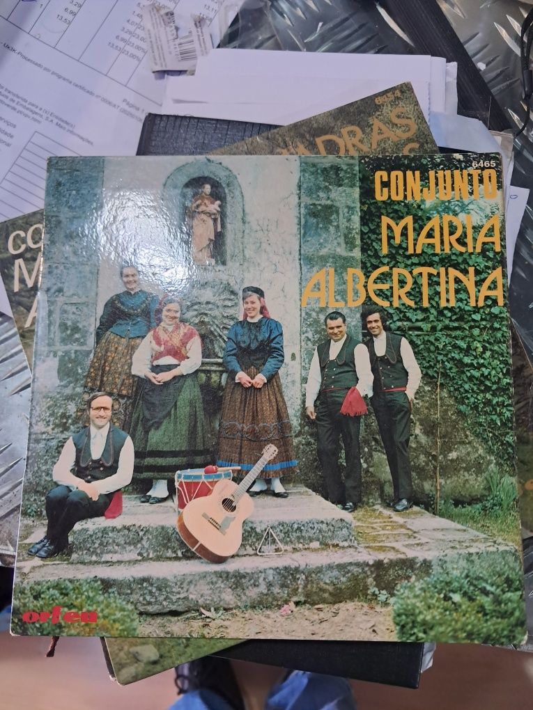 Discos vinil conjunto tipico maria albertina