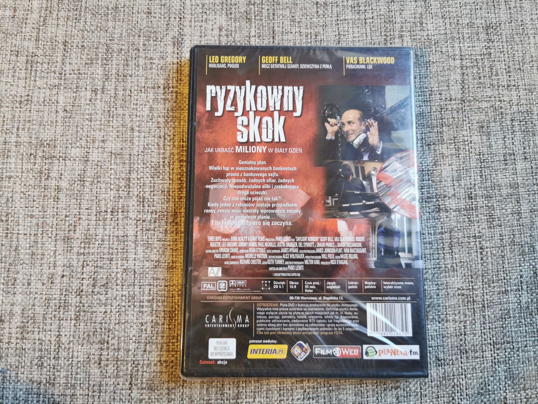 Film DVD - NOWY! - Ryzykowny Skok