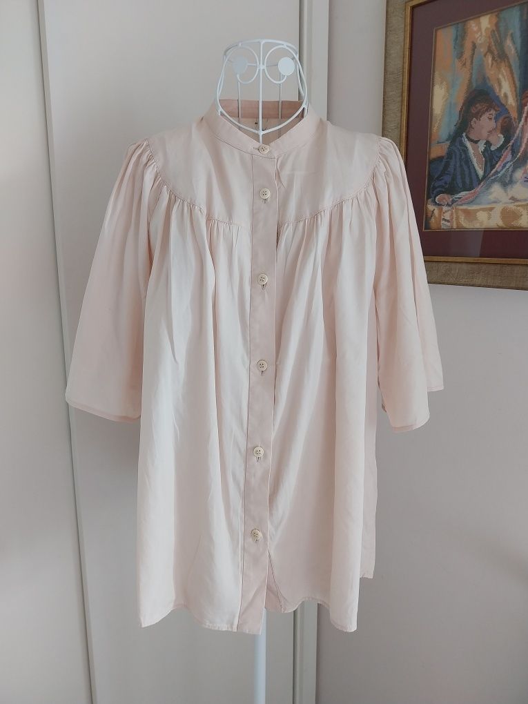 Blusa nude | manga curta | Arket | Tamanho 40 | muito bom estado