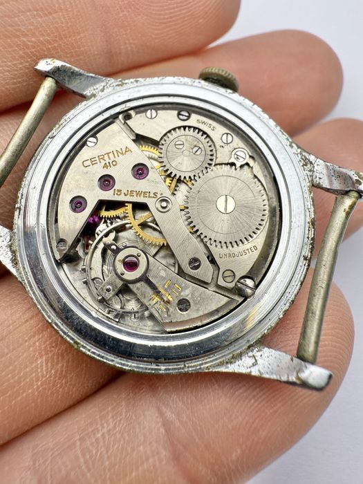 Zegarek Certina Vainqueur cal.410 do naprawy