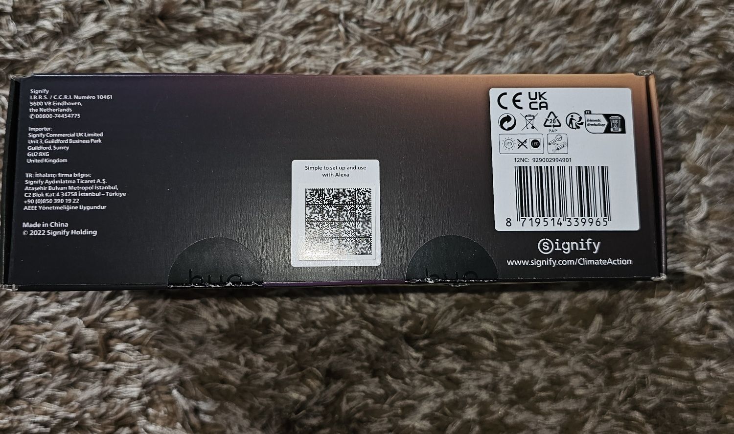 Philips Hue Gradient white and color ambiance 2m base taśma led do tv