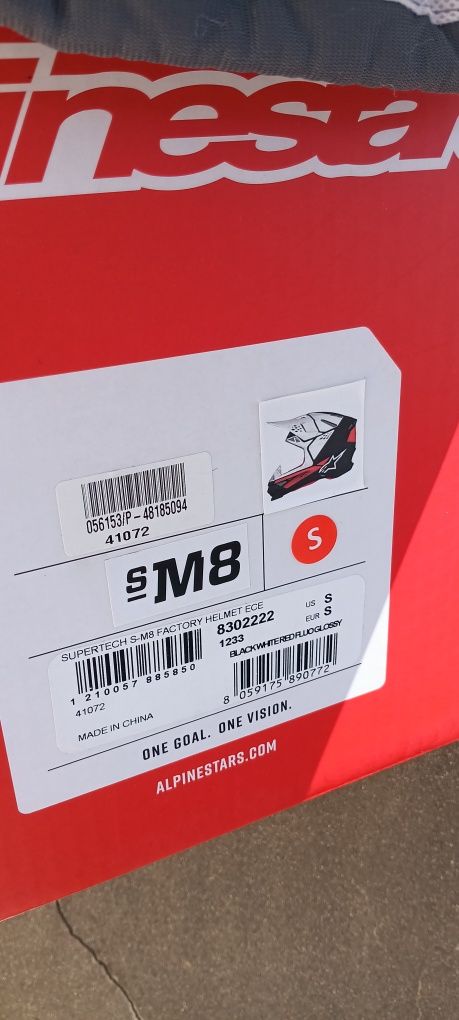 Alpinestars Sm8 como novo