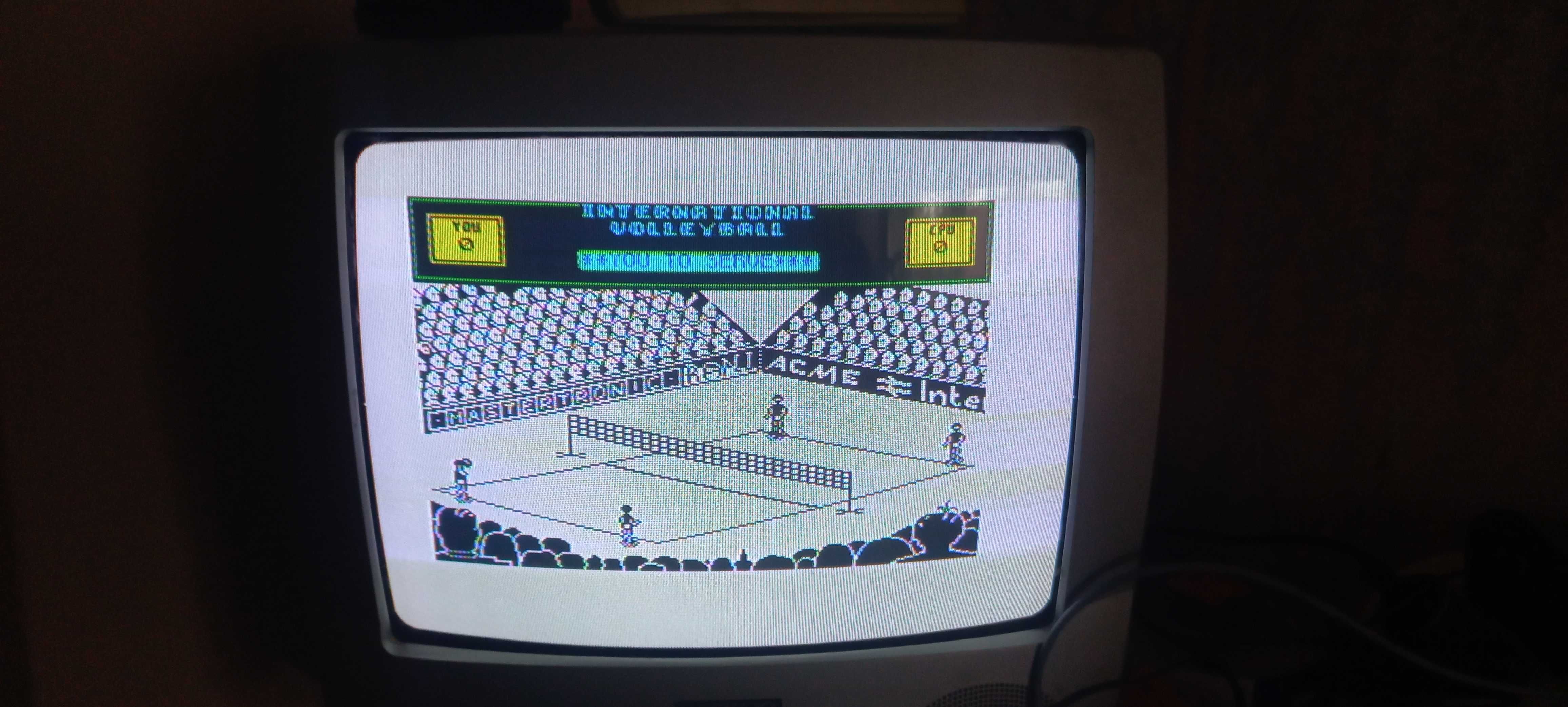 oryginalna gra Bump Set Spike na ZX Spectrum
