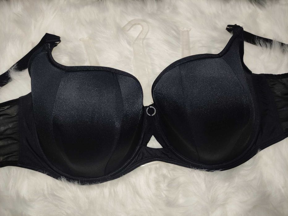 44FF 100H Шикарный поддерживающий бюстгальтер балконет plus plus size