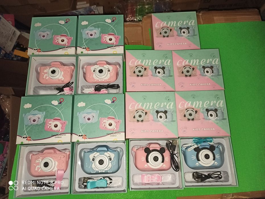 Дитячий фотоапарат фотокамера Міккі Маус мишка собачка єдиноріг відео