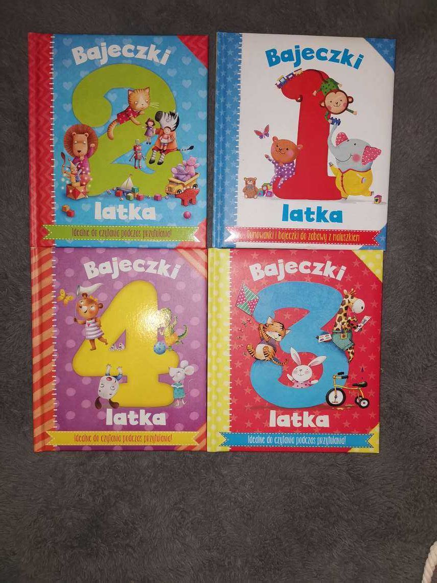 Bajeczki 1, 2, 3 i 4 latka - komplet rymowanek i bajeczek