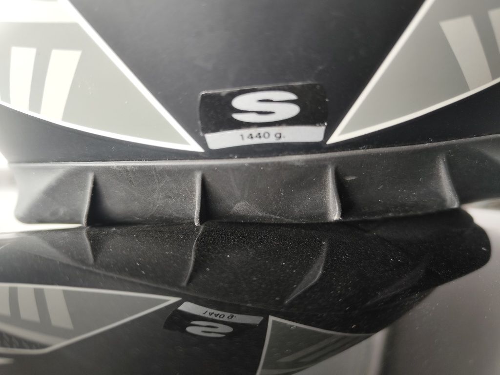 Capacete Shark com pinlock e viseira interior - impecável