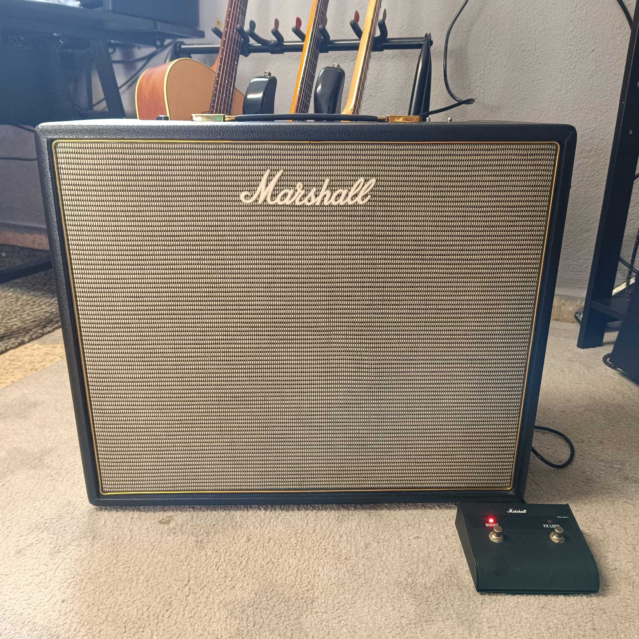 Amplificador Válvulas Marshall Origin 50C (50W) com Footswitch