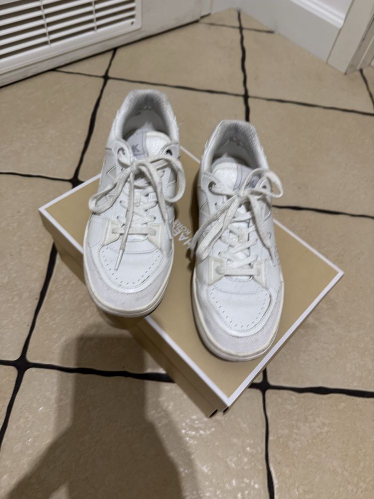 Michael Kors sneakersy damskie r. 37 białe, skóra