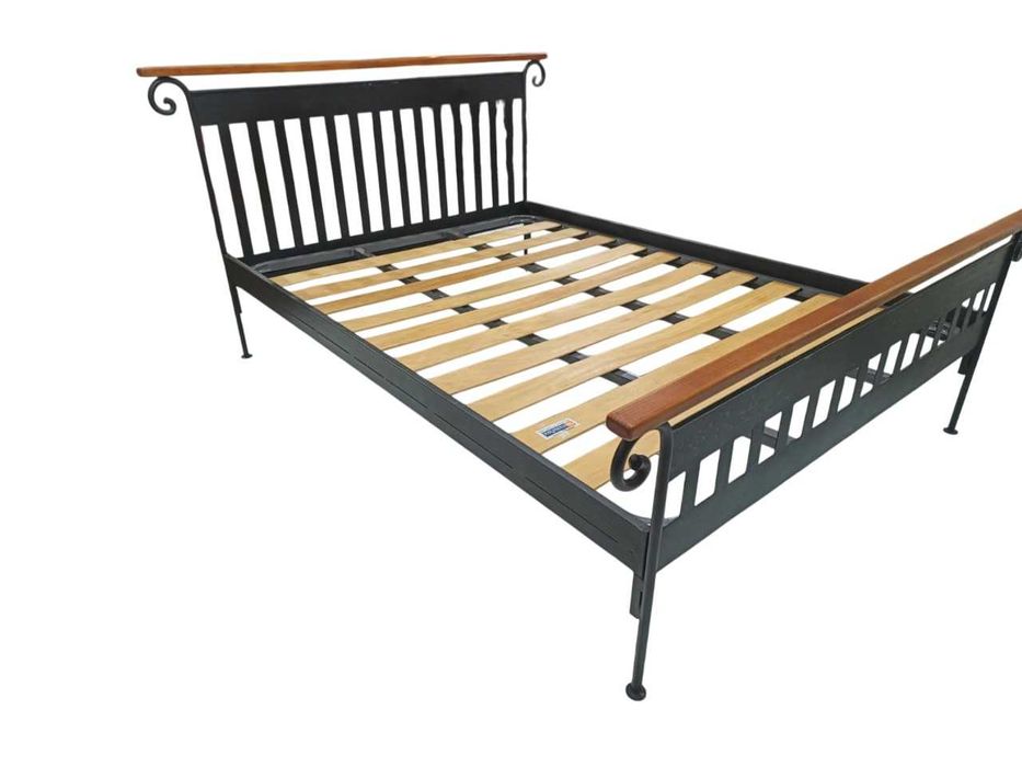Cama Cerejeira estrutura ferro