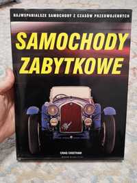 Książka Samochody Zabytkowe - dla fana motoryzacji. Twarda okładka