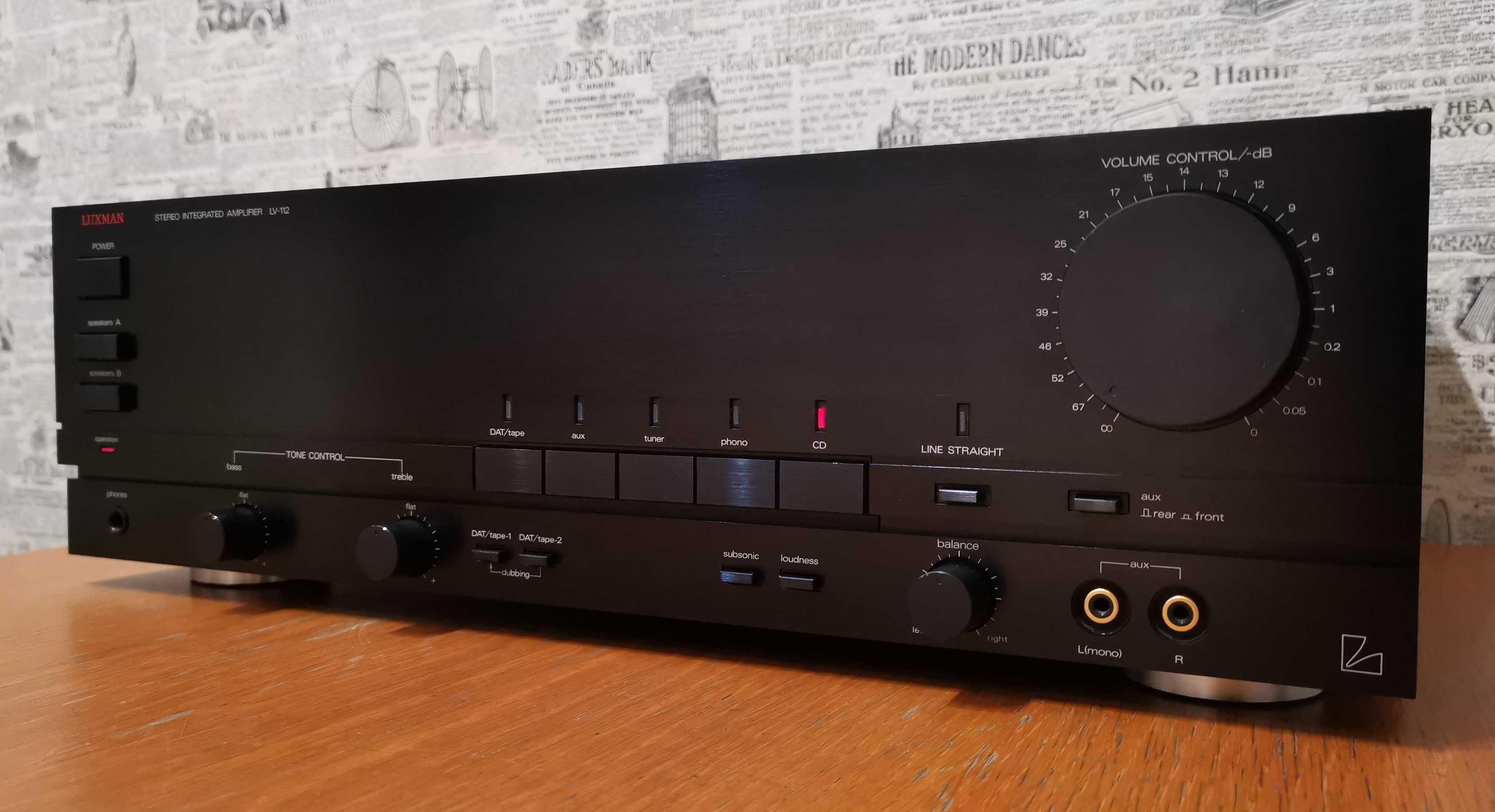 Wzmacniacz stereo Luxman LV-112