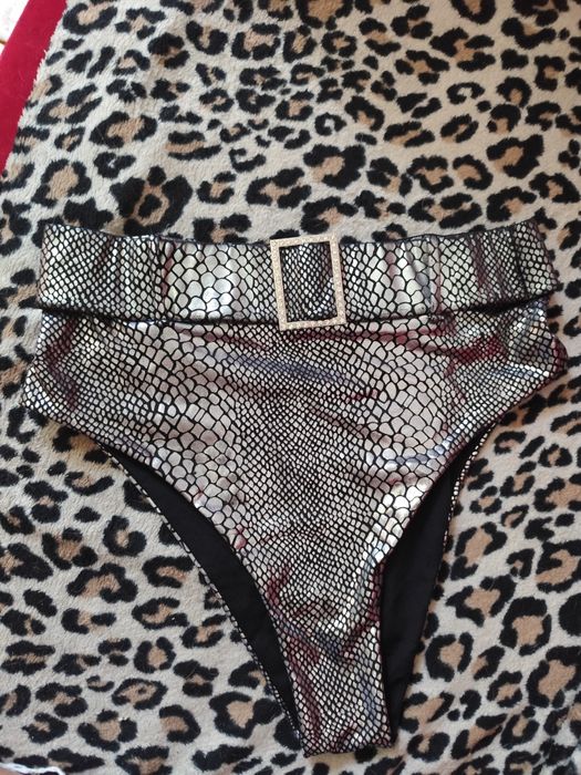 Majtki kąpielowe wysoki stan cyrkonie