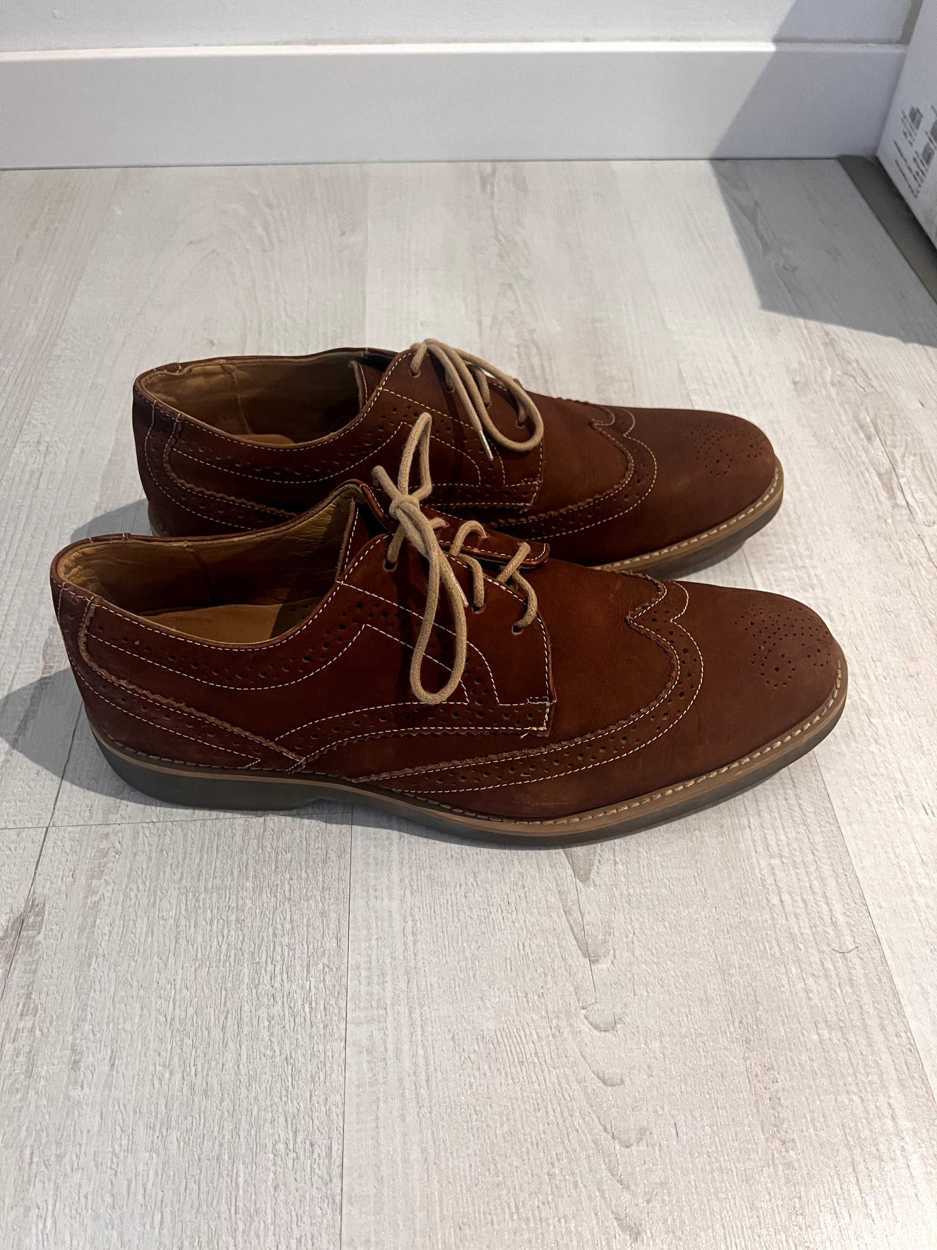Buty brązowe oxfordy - Tucano Mens Brogue Shoes