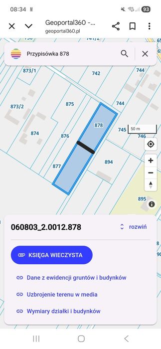 Sprzedam 2 x dzialka budowlana 2500 m2