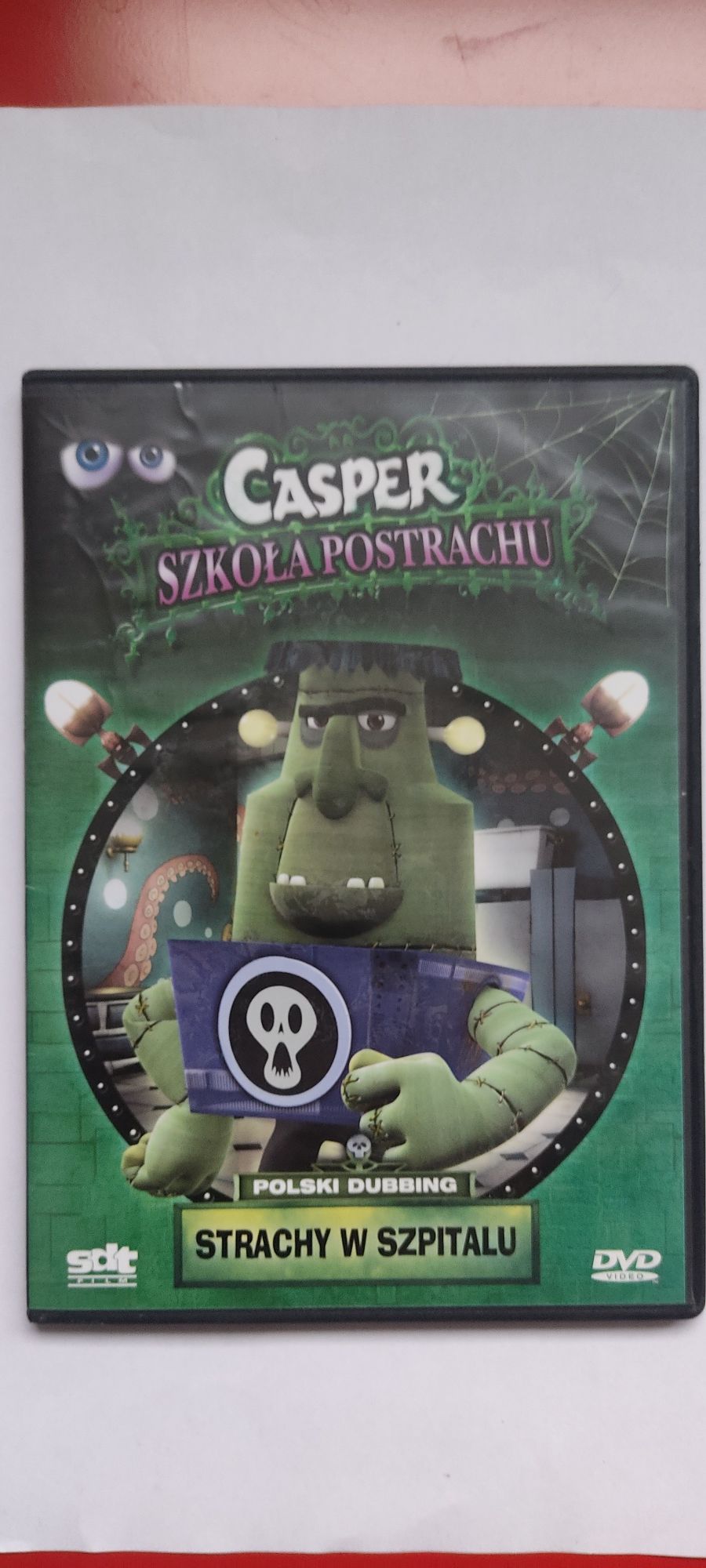 Film rysunkowy DVD dla dzieci Casper strachy w szpitalu