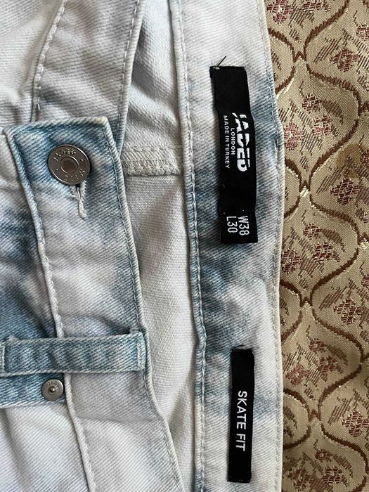 Baggy джинси Jaded London Sky Clouds Print Y2K Skate Hype