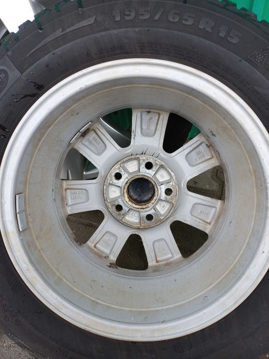 Koła felgi komplet 15'' zima VW Caddy Touran Golf 5x112 195/65/R15 !