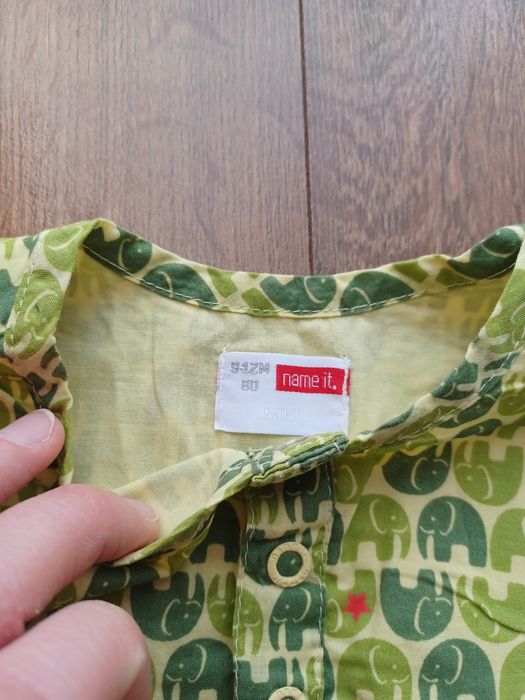 Rampersy dla dziewczynki firmy Name IT rozm. 80 cm, 9-12 mcy