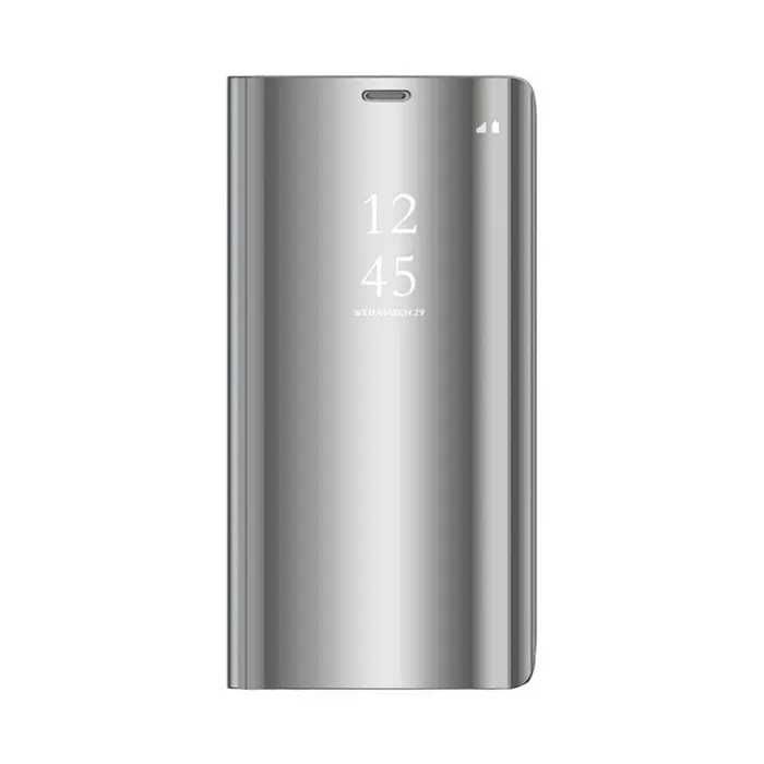 Etui z klapką Huawei P40 Lite E,- Clear View Case Silver