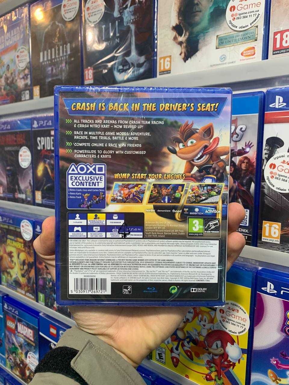 CTR, Crash Team Racing, Ps4, Ps5 igame