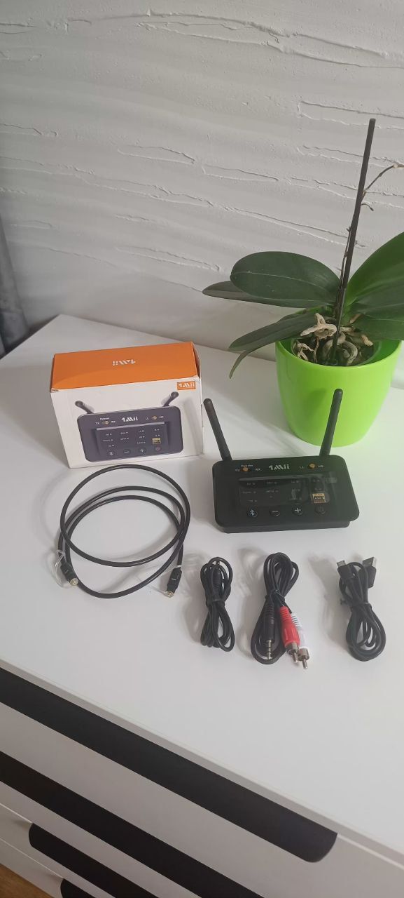 1Mii B03pro блютуз адаптер, Hi-Fi, 3 в 1, НОВИЙ
