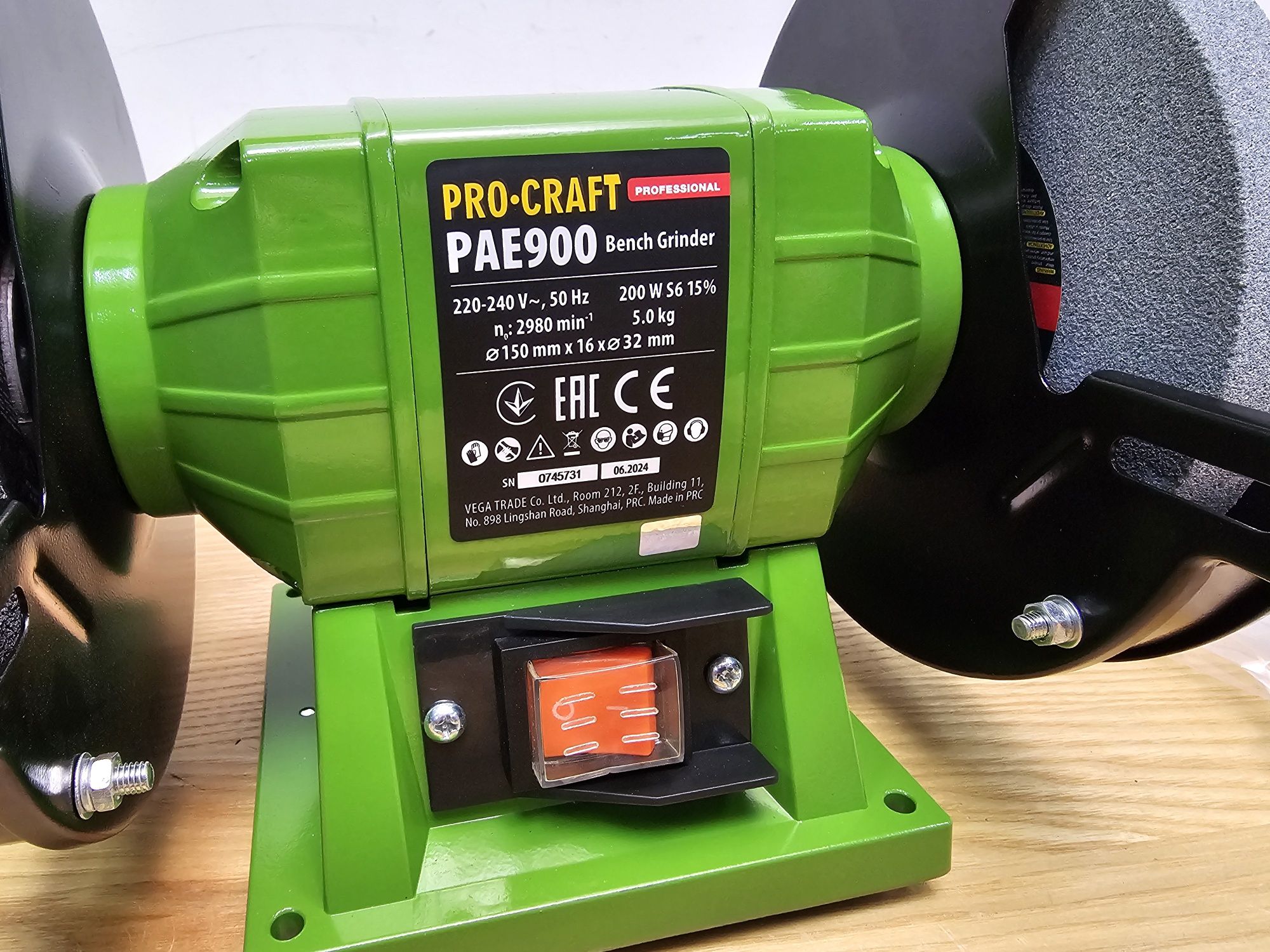 Точило Станок Точильний ProCraft PA900 5кг 150мм камень Гарантия 36мес