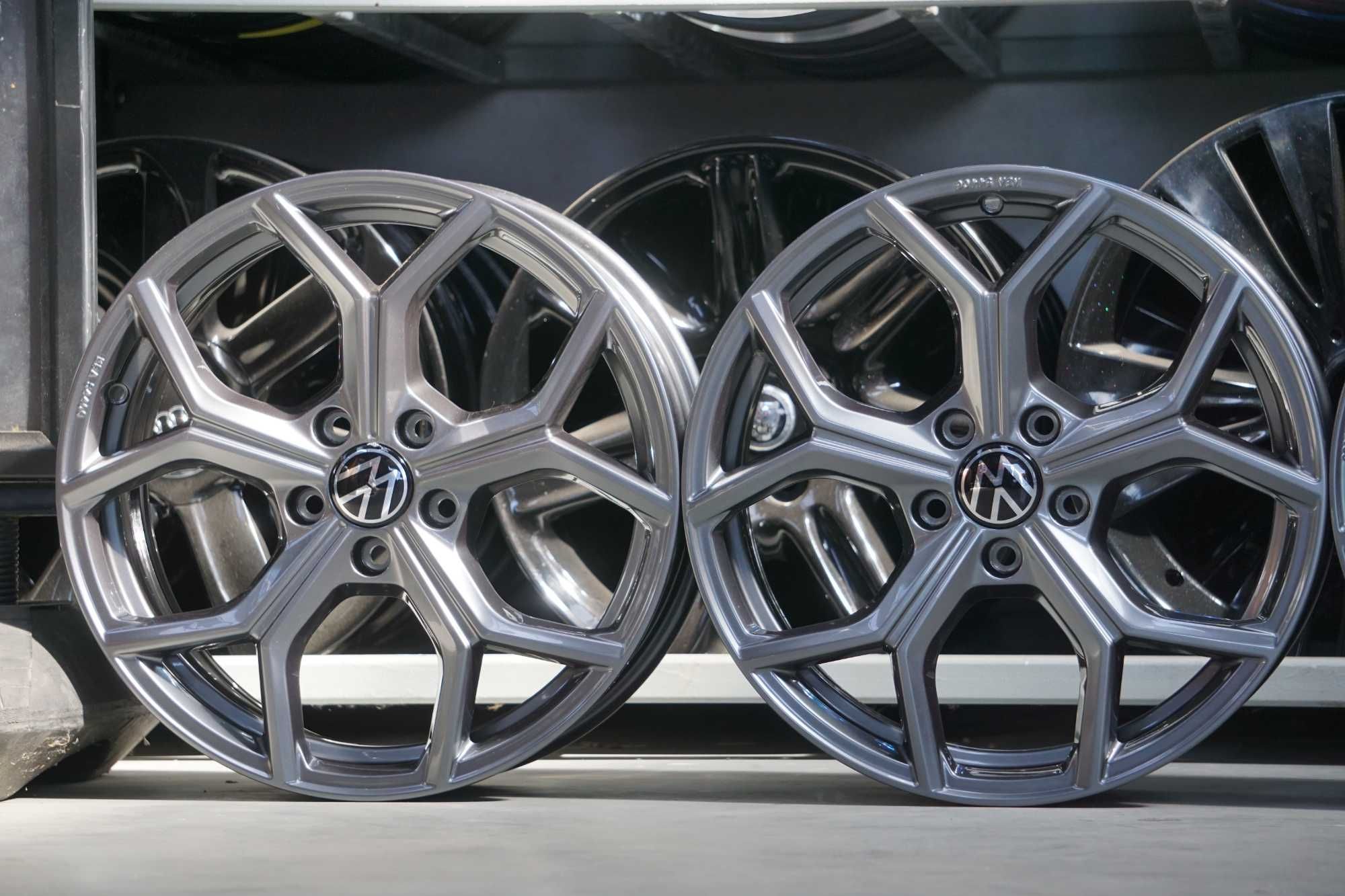 Alufelgi oryginał VW Golf 8, Tiguan 5x112 7,5Jx18 et51 cb57,1 grafit