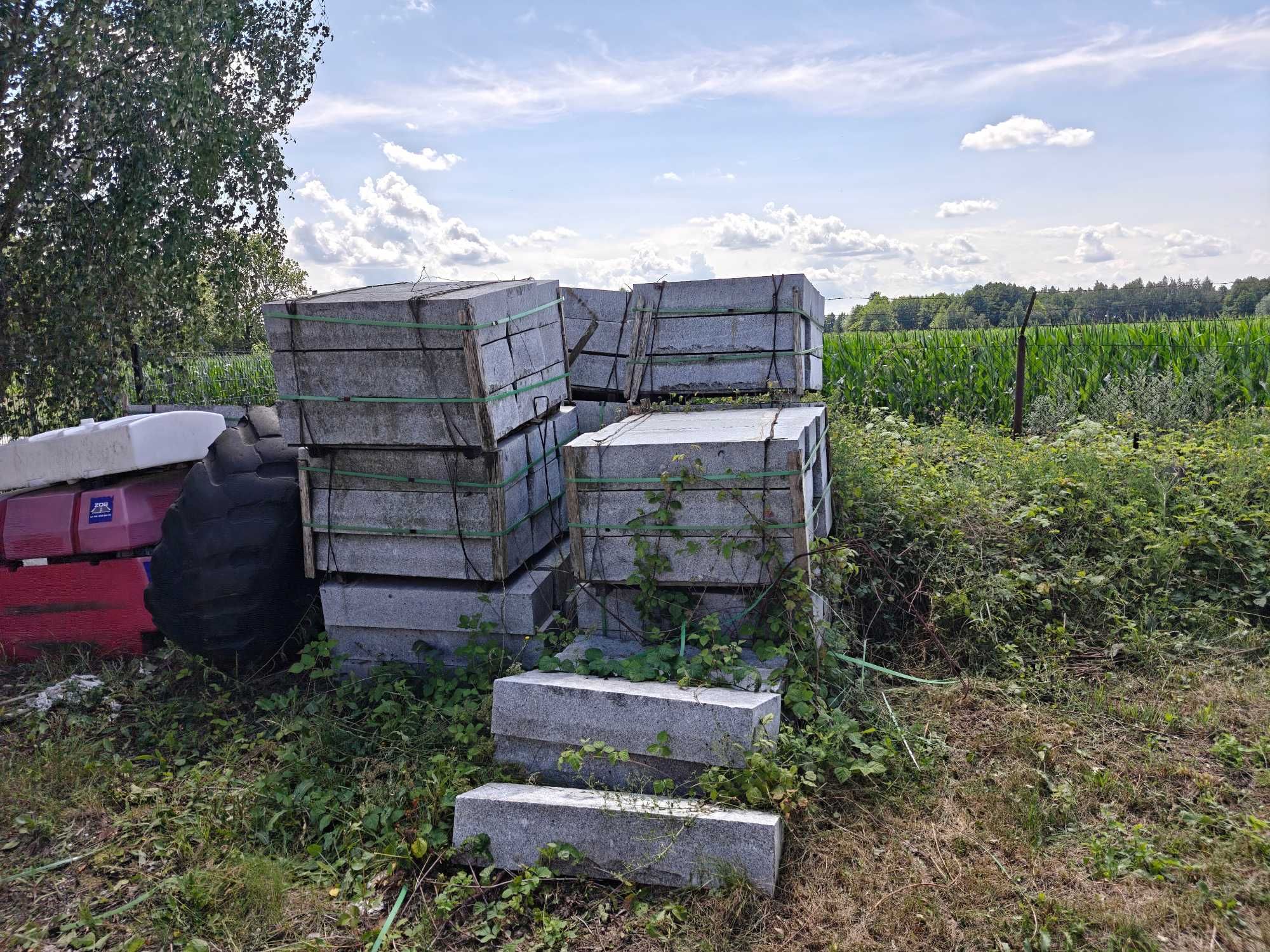 Sprzedam krawężniki granitowe