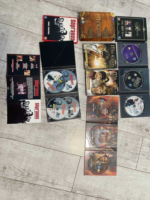 Лот DVD та Blu-ray дисків (оригінальні ліцензії без перекладу)