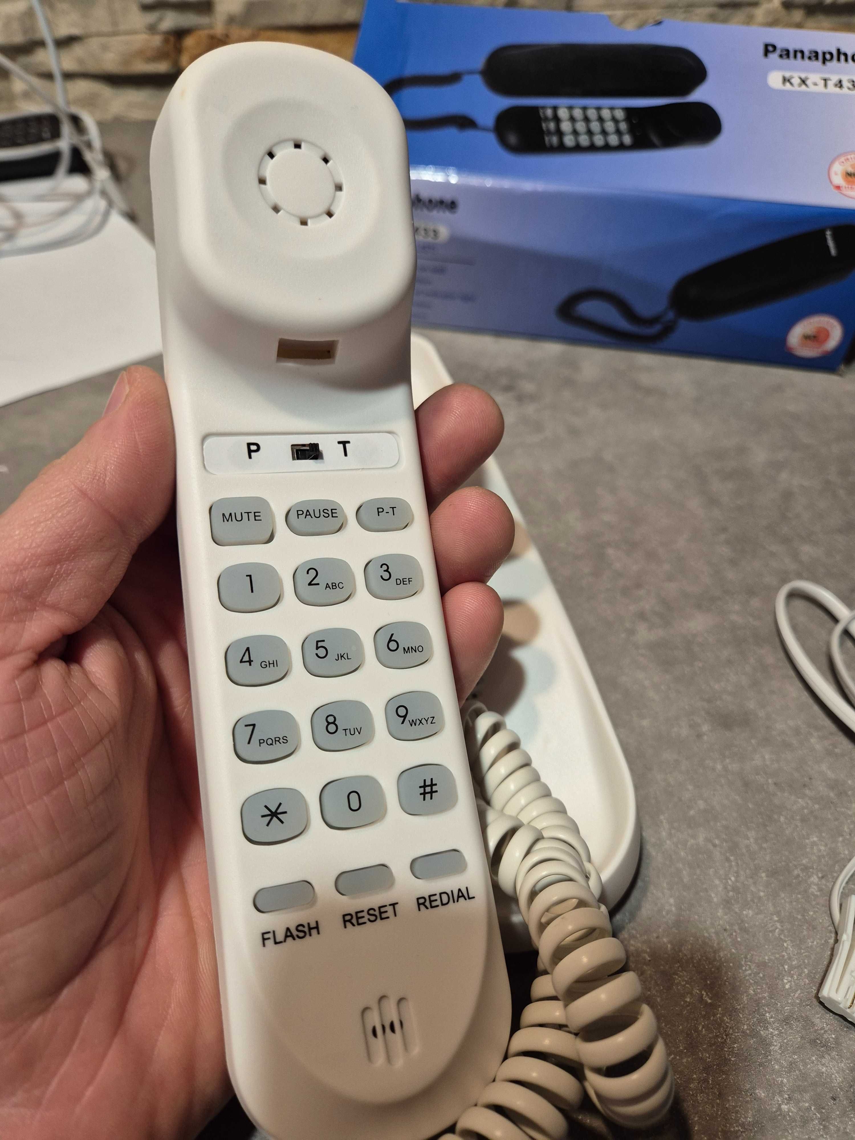 Telefon przewodowy Panaphone KX-T433