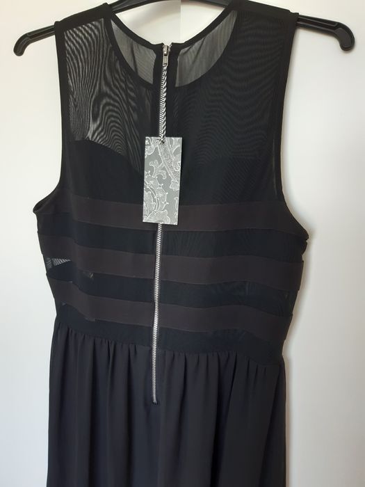 Vestido preto comprido