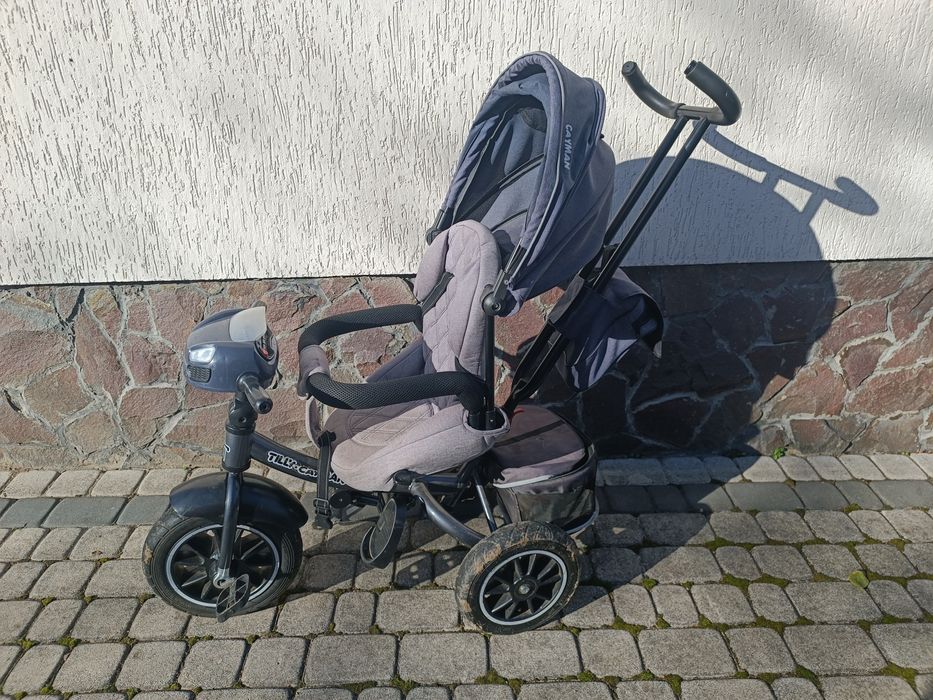 Велосипед триколісний TILLY CAYMAN з батьківською ручкою,