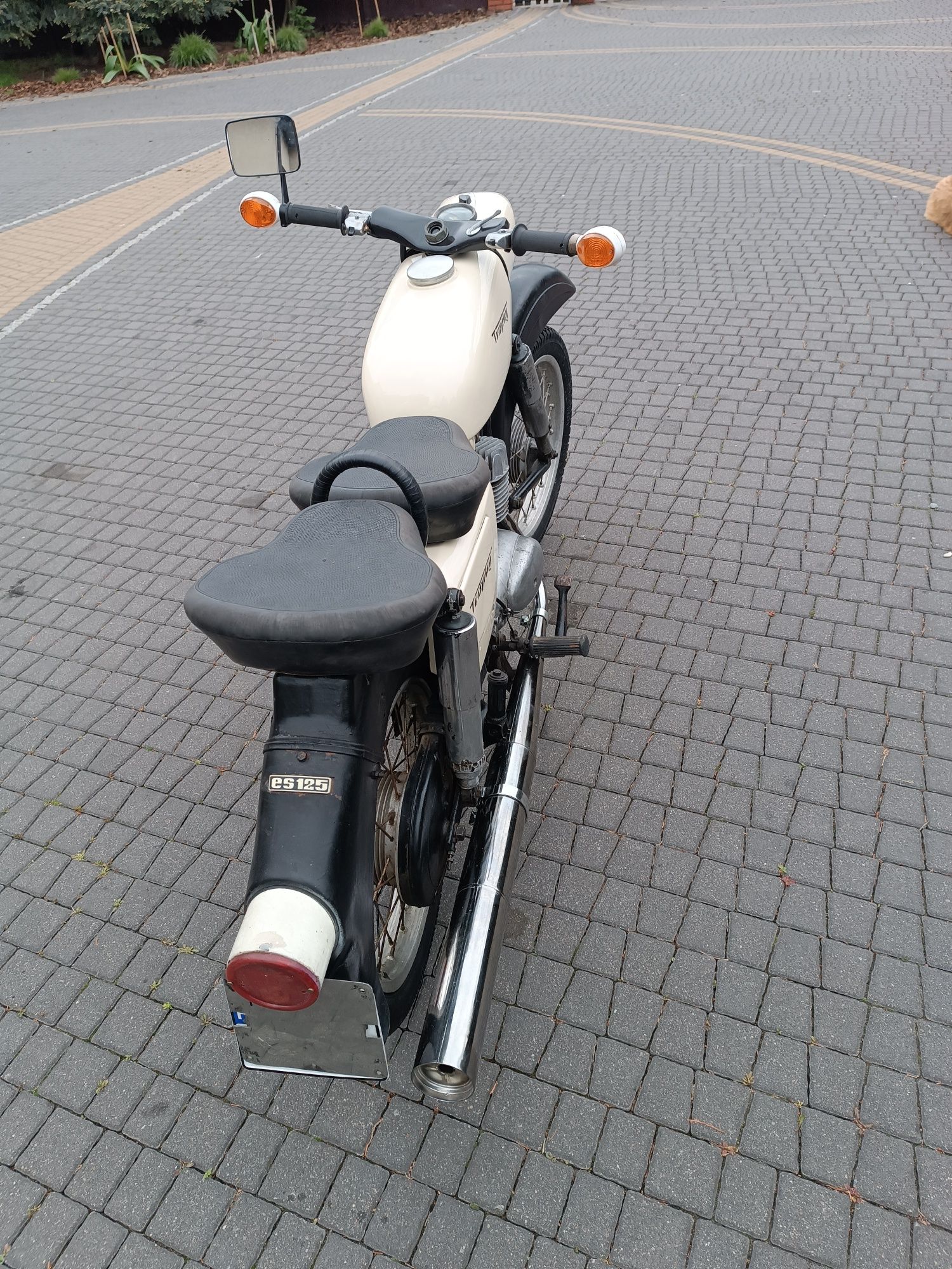 MZ es 125 trophy zamiana zamienię motocykl quad cross prl auto bus