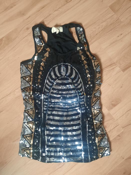 Bluzka top z cekinami