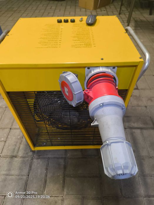 nagrzewnica elektryczna master B 22 KW ster. pilotem wtyczka kabel