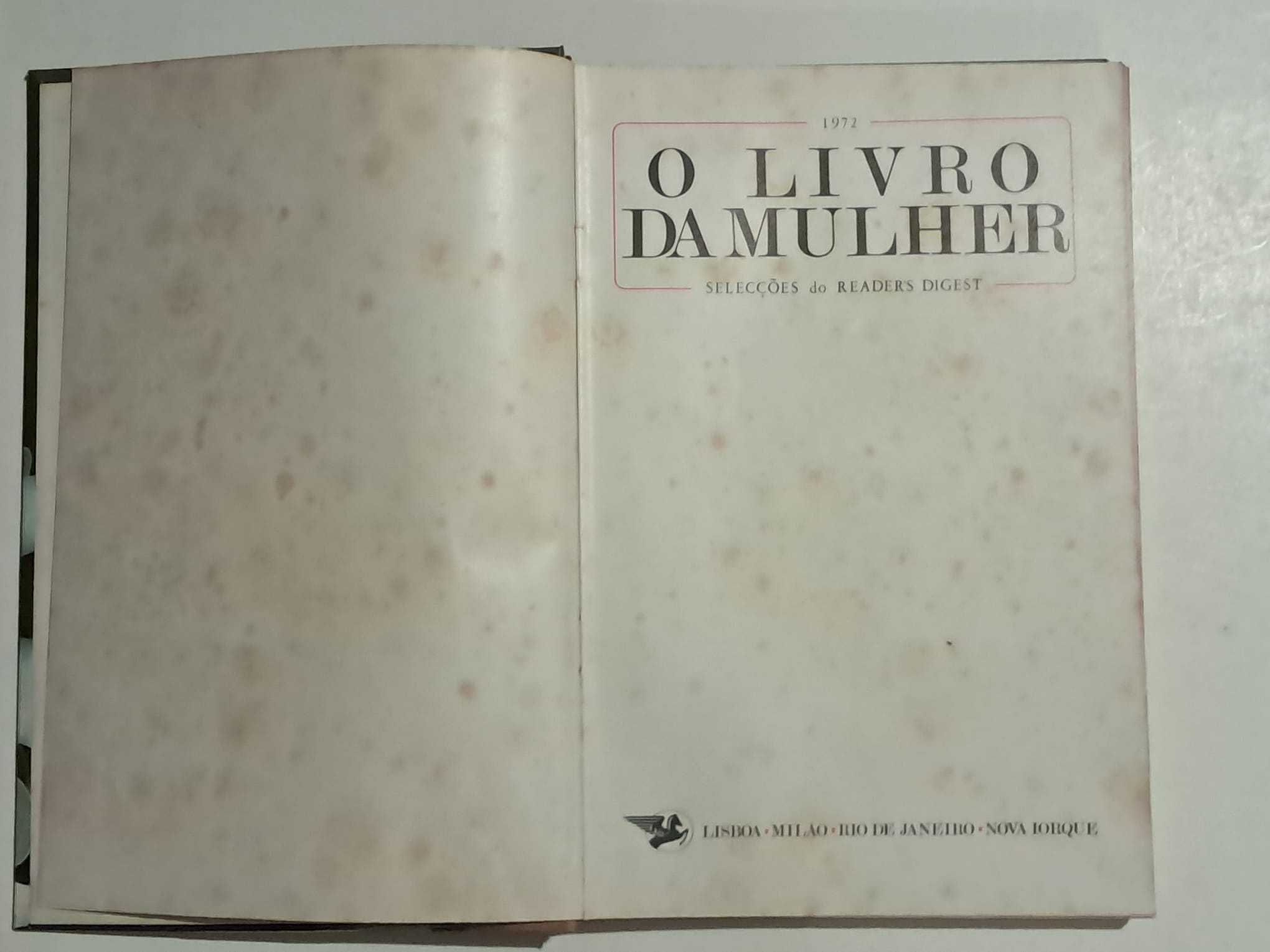 Lote O livro da Mulher 1972 e Enciclopédia dos Pais Modernos