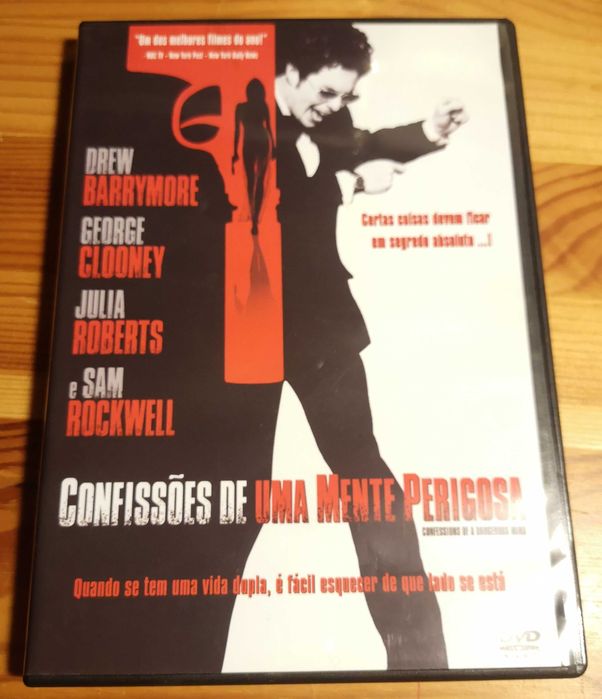 DVD "Confissões de uma mente perigosa "
