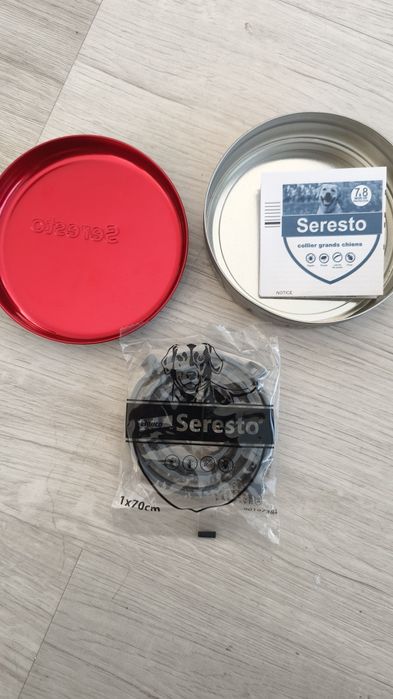 Coleira Seresto +8kgs