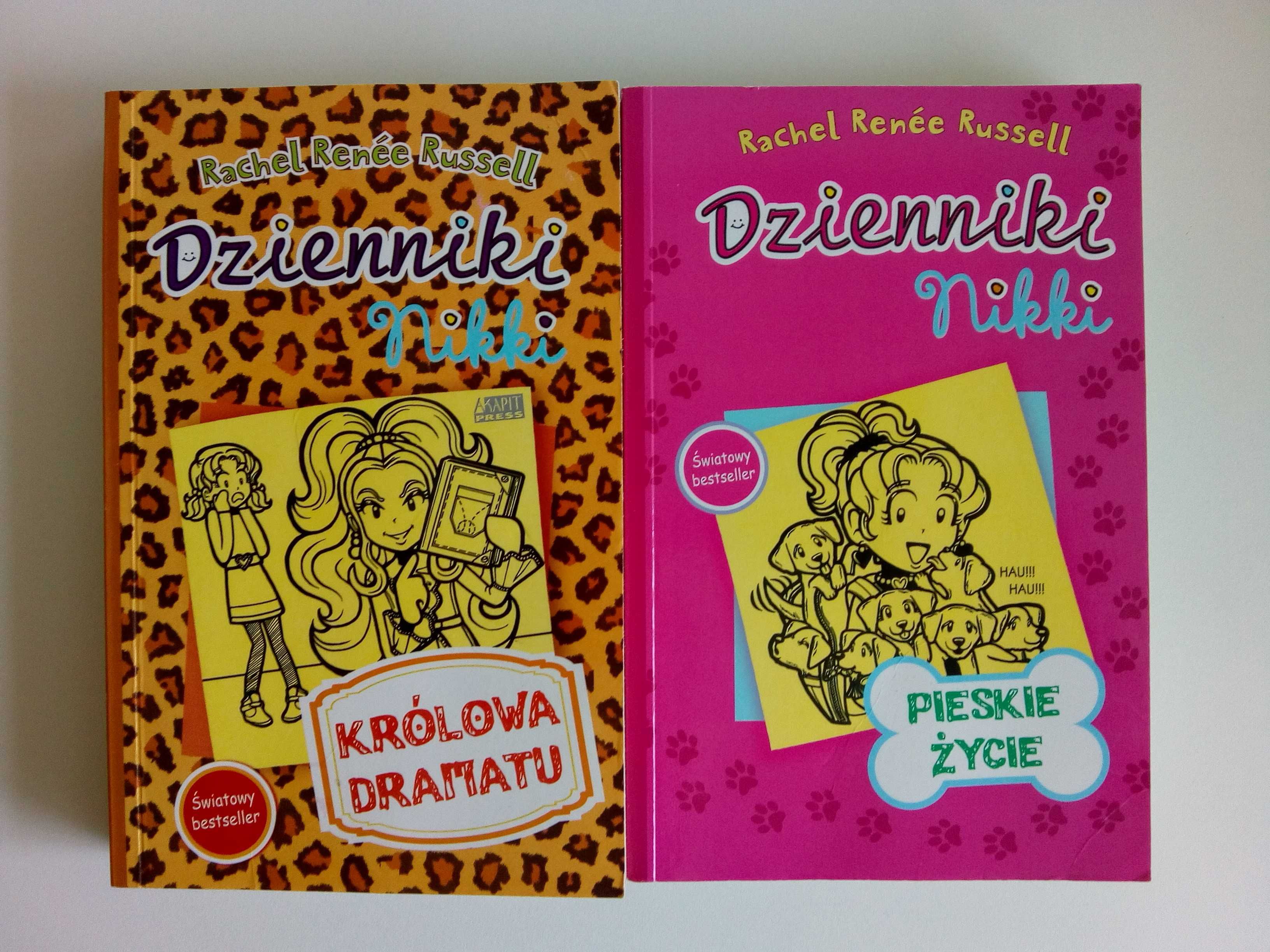 Książki z serii - Dzienniki Nikki