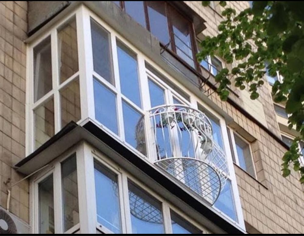 Металопластиковые окна для террас, балконы под ключ, недорого гарантия