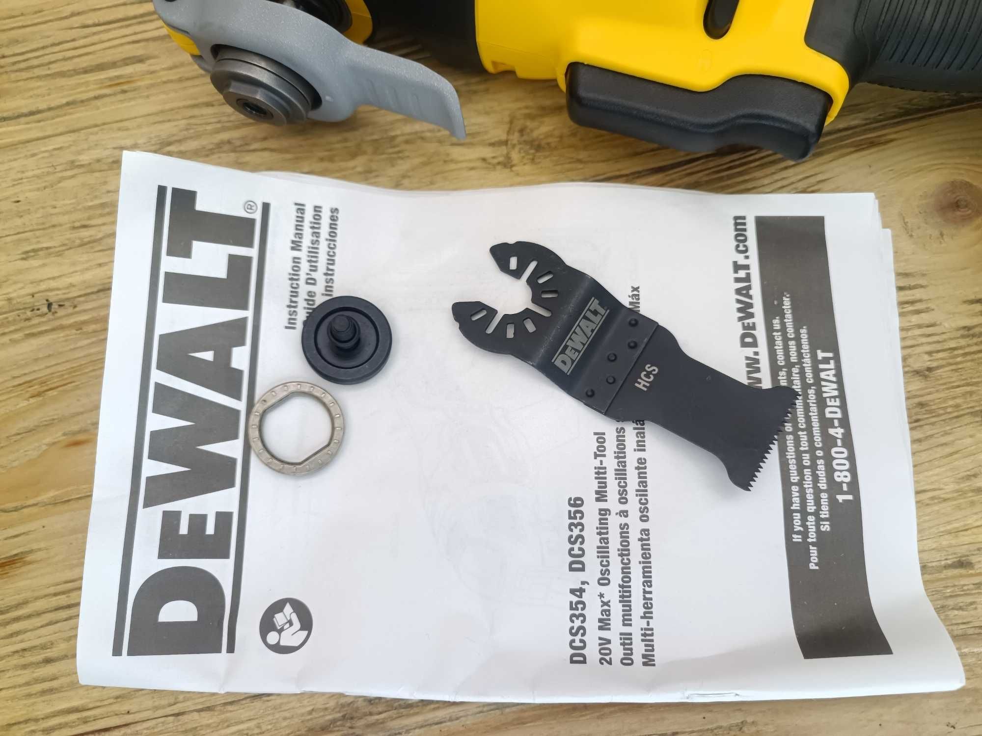 Бесщіточний мультитул реноватор DeWalt DCS356 MADE IN MEXICO