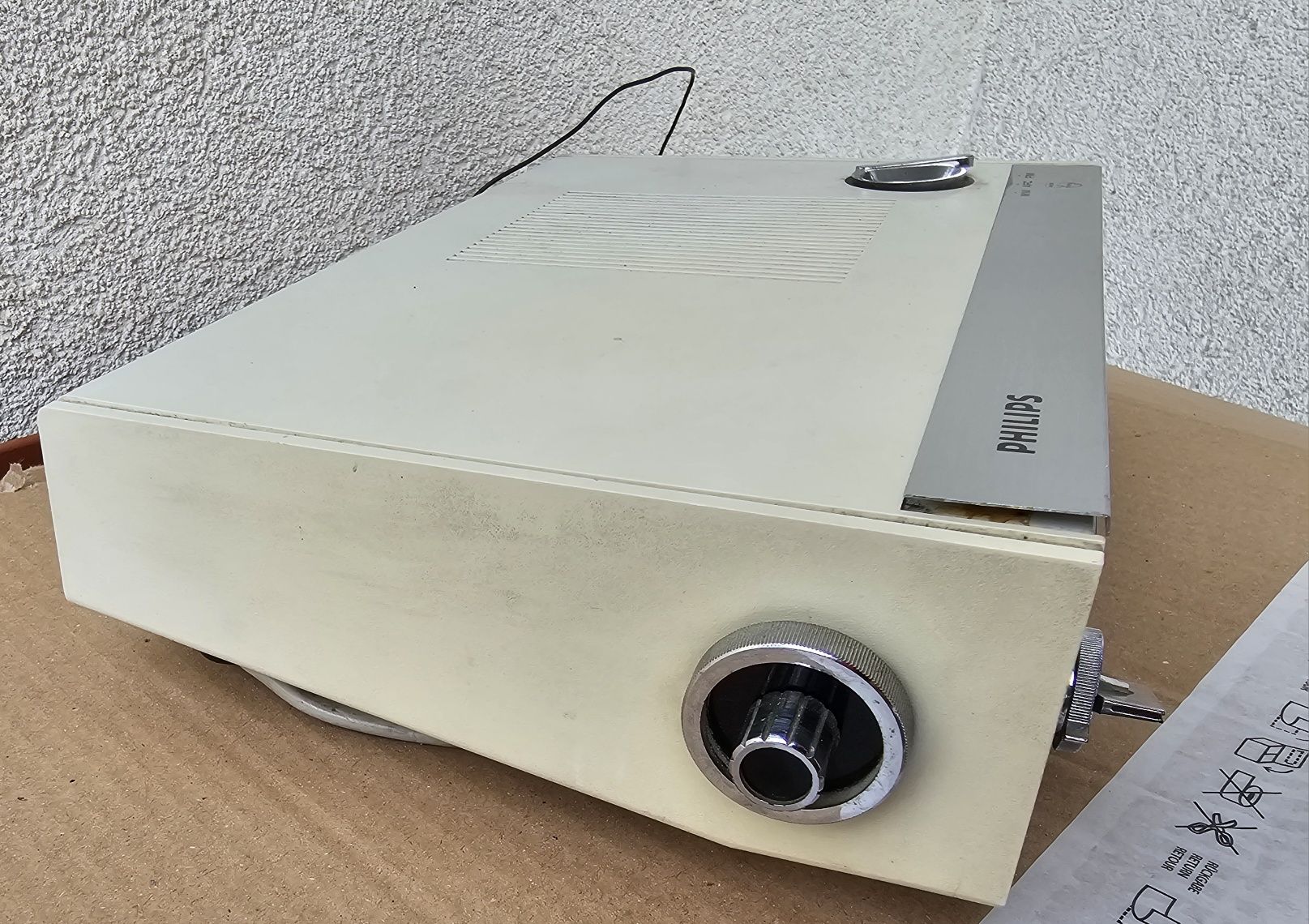 Radio budzik zegar klapkowy Philips