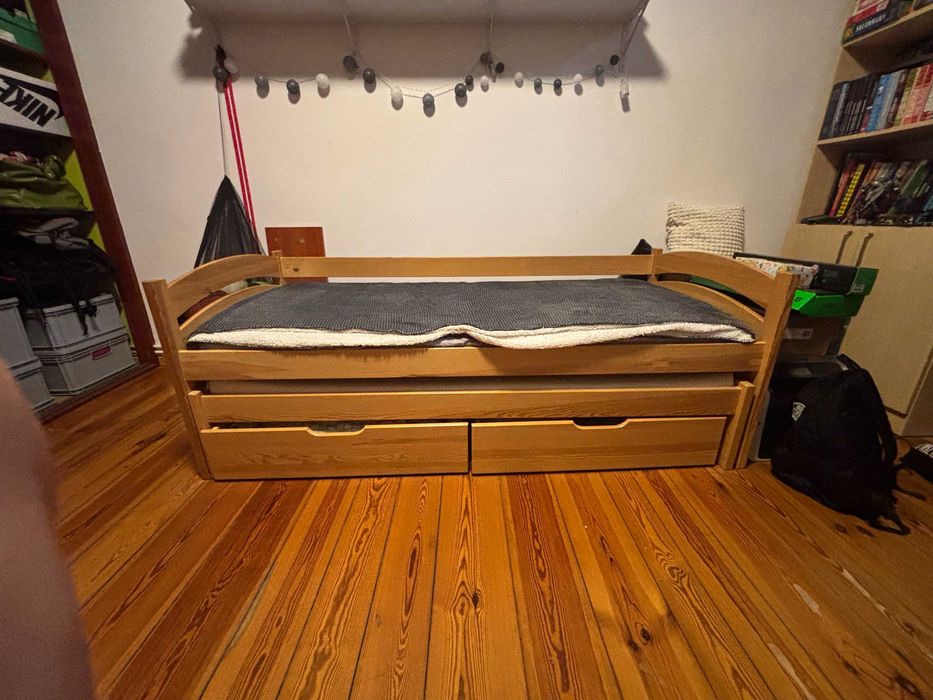 Podwójne łóżko dziecięce