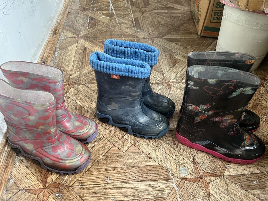 Гумові чоботи 26-29 р.
