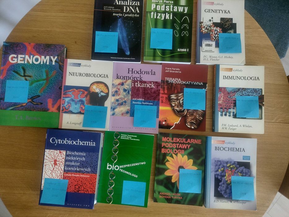 Książki do biotechnologii